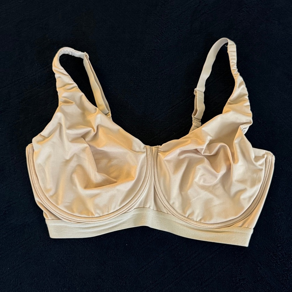 Natori Recharge Underwire Sports Bra Beige 38DD 7543241 Full Coverage Support